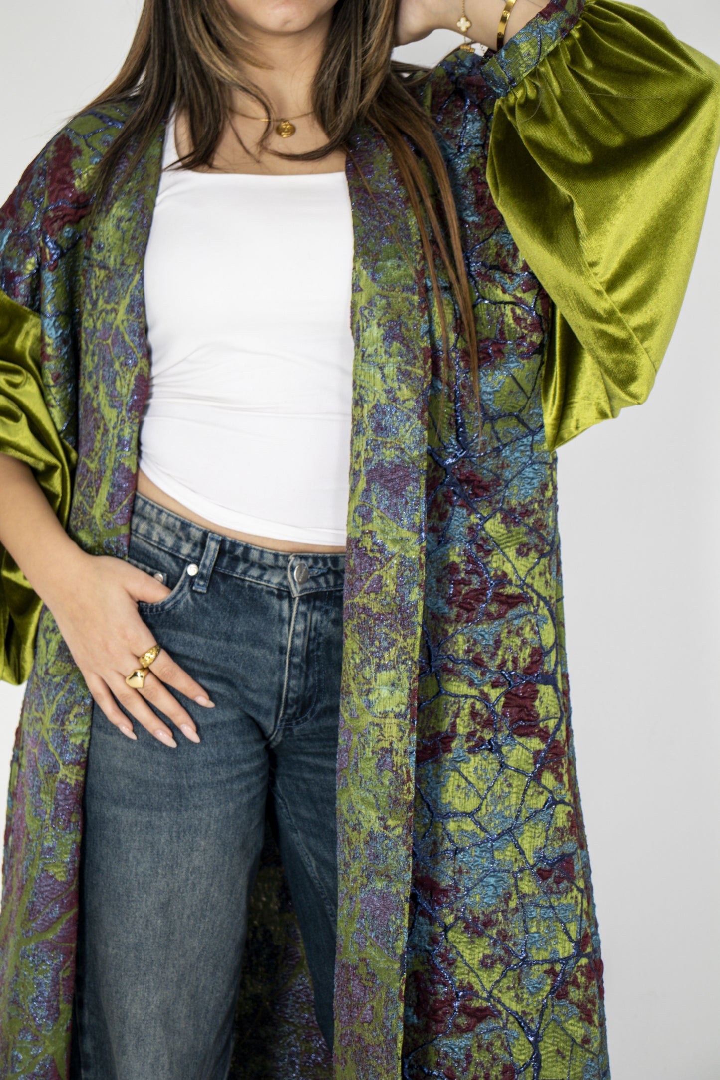 Mystic Meadow Brocade Kaftan